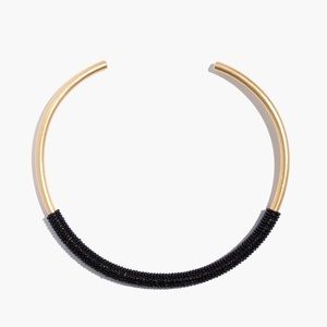 Madewell bead wrap collar necklace - NWT